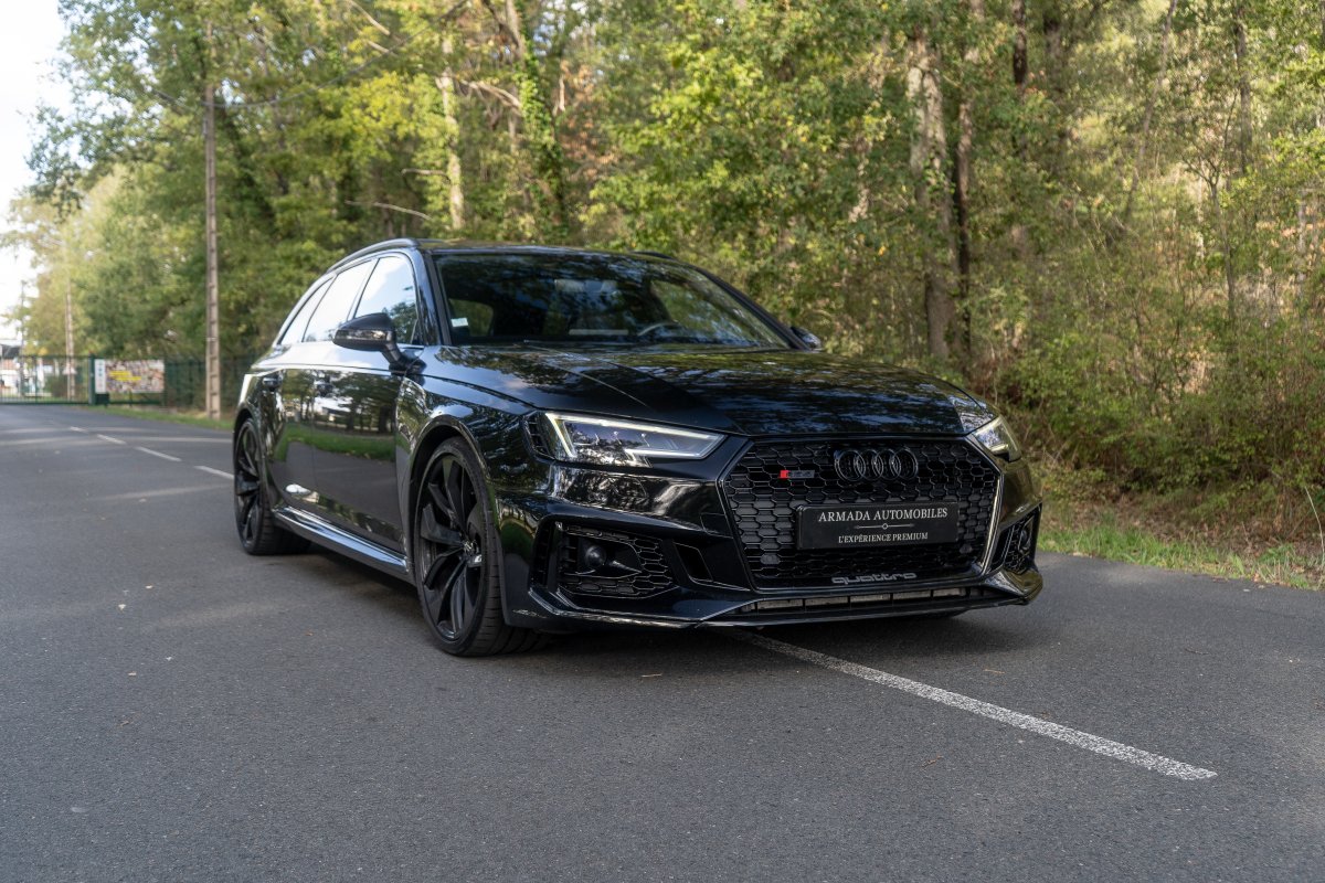 Audi RS4 Avant V6 2.9 TFSI 450 ch Quattro noire, Armada Automobiles Pithiviers