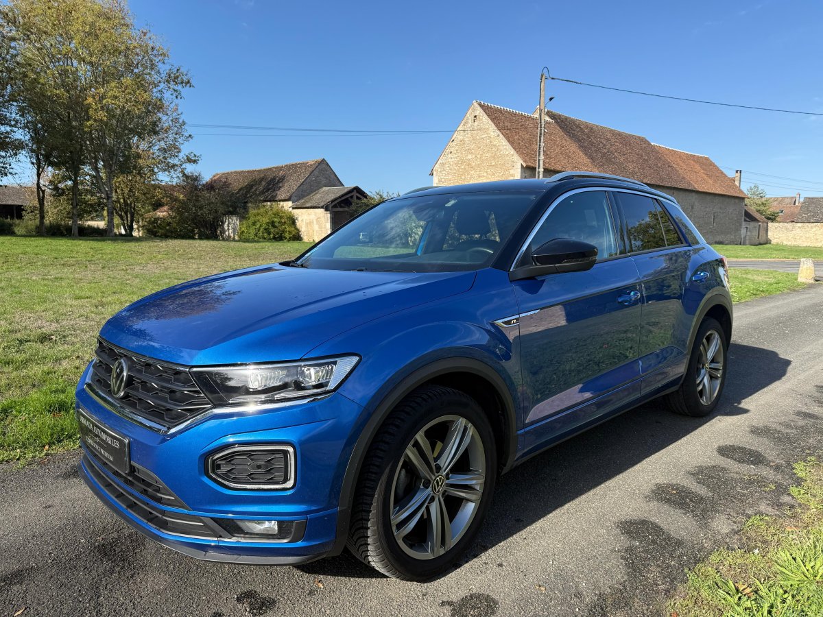 Volkswagen T-Roc 1.5 TSI 150 EVO DSG7 R-Line bleu, Armada Automobiles Pithiviers