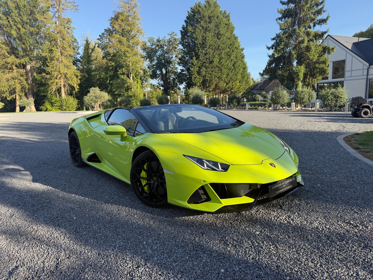 Lamborghini Huracan EVO Spyder 60th Anniversary Verde Mantis, Armada Automobiles Pithiviers
